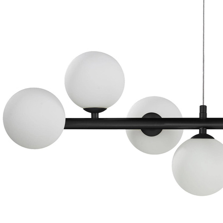 Lampa wisząca MINI MOON czarna 100 cm (ST-8118P-11 black) - Step into Design