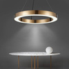 Lampa wisząca CIRCLE 80 LED mosiądz szczotkowany 80 cm (ST-8848-80 brass) - Step into Design