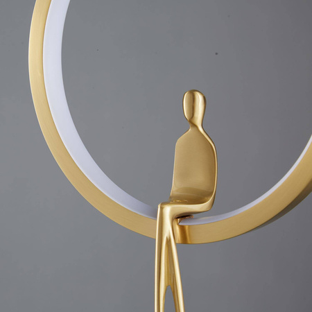 Lampa wisząca AMICI led złota 27 cm (ST-D7774 gold) - Step into Design