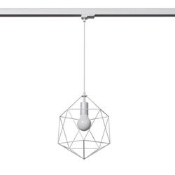 Lampa wisząca na szynie GASPARE biała E27 4000K 7,5W 690lm (MYL.00360) - Make Your Light