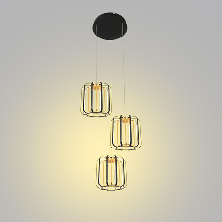  XARA Lampa wisząca potrójna okrągła (9210-0310) - Aviano Lighting