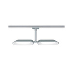 URail System Spot Dipper 2x8W Chrom Mat/Biały 230V (PL95469) - PAULMANN