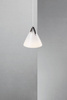 Szklana lampa wisząca STRAP Nordlux E27 40W Szkło Biały