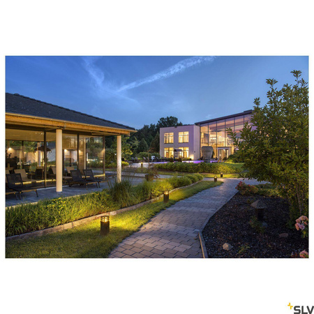 RUSTY SQUARE 70, lampa podłogowa outdoor, LED, 3000K, kwadratowa, żelazo zardzewiałe, D/S/W 12/12/71 (233437) - SLV