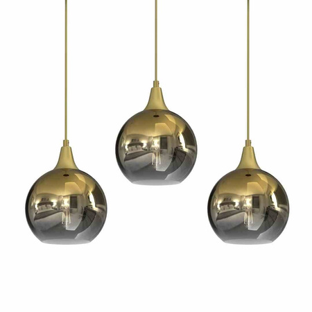 Lampa wisząca MONTE GOLD 3xE27 (MLP8402) - Milagro