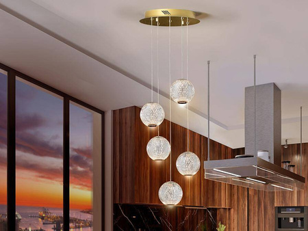 Austral lampa wisząca 5L (354196) - Schuller