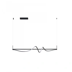 Nowoczesna lampa wisząca VIRGO PENDANT 120 3-STEP DIMM BK (AZ7151) Azzardo