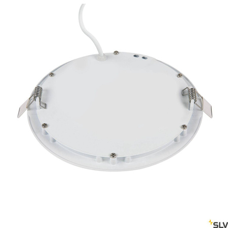 SENSER 18, lampa sufitowa wpuszczana LED indoor, okrągła, kolor biały, 3000K (1003009) - SLV