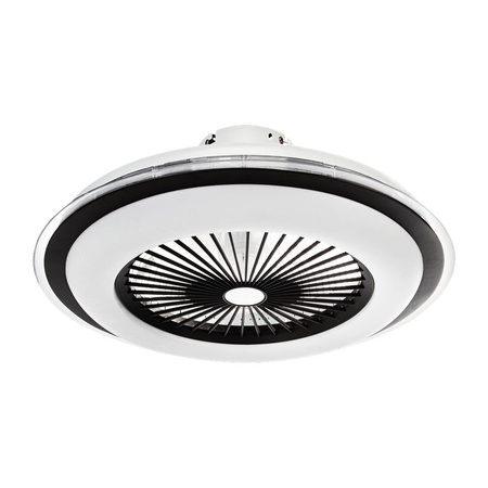 Lampowentylator ZEPHYR BLACK 48W LED+ PILOT (ML1514) - Milagro