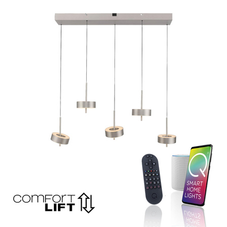 Lampa sterowana Smart Q-ROTATE ALUMINIUM (2249-95) - Paul Neuhaus