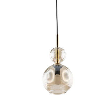 SOPHIA COGNAC LAMPA WISZACA 1XE14 (11040) - TK Lighting