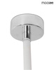 MOOSEE lampa wisząca LASSO 600 Smart      srebrna (MSE15011004941) - Moosee