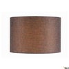 FENDA, abażur, okrągły, szary, 30 cm (1004774) - SLV