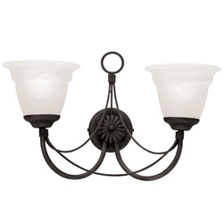 Kinkiet Carisbrooke (CB2-BLACK) - Elstead Lighting