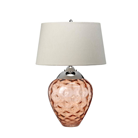 Lampa stołowa Samara - 2 źródła światła - Łososiowa (QN-SAMARA-TL-SLM) - Quintiesse