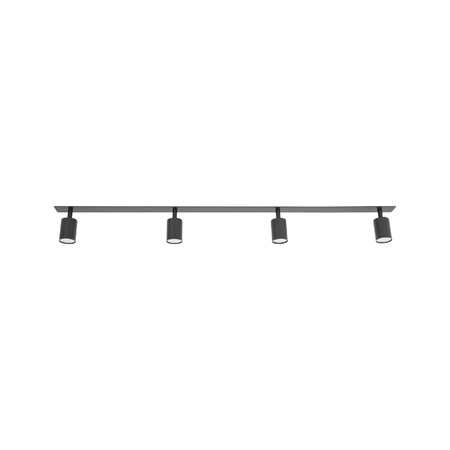NEX BLACK 4XGU10 LAMPA SUFITOWA PODTYNKOWA (10801) - TK Lighting