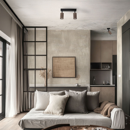 TUNE BROWN 2XGU10 (16147) - TK Lighting