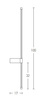 LED WALL LAM 20W 3000K PALUMINIUM  GOLD (20117 Zambelis) - Zambelis