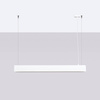 Nowoczesna lampa wisząca do kuchni SPARK biała (SL.1394) - Sollux Lighting