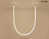 MOOSEE lampa wisząca LASSO 600 Smart      srebrna (MSE15011004941) - Moosee