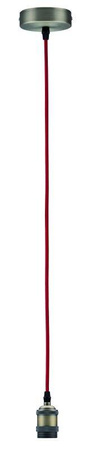 Neordic Eldar Lampa wisząca max. 1x20W E27Czerwony/Oksydowany 230V Metal (PL50386) - PAULMANN