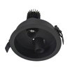 DOWNNLIGHT RECESSED SPOT LED 2X9W 3000K BLACK (1926 Zambelis) - Zambelis