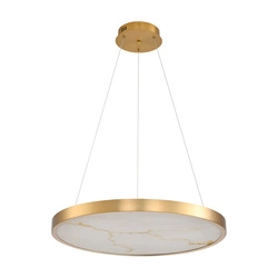 Lampa wisząca ALCHEMY LED złoty alabaster 60 cm (ST-MD2407) - Step into Design