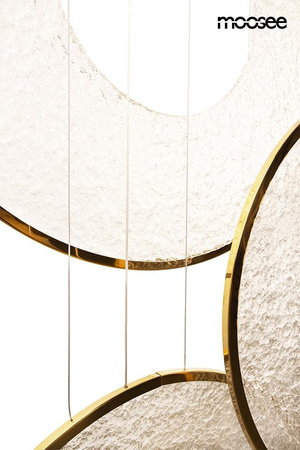 Kaskadowa lampa wisząca STARDUST złota (MSE1501100587) - Moosee