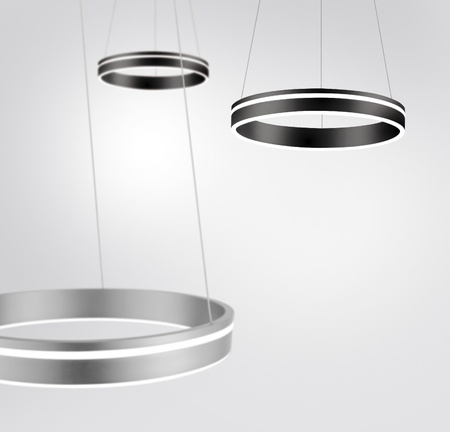 Q-VITO LAMPA WISZĄCA STALOWY (8410-55) - Paul Neuhaus