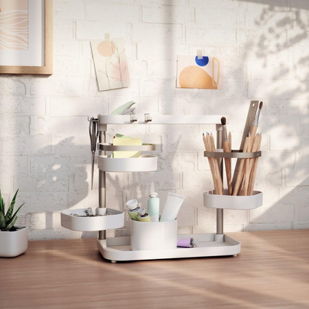 UMBRA organizer kuchenny HOLSTER biało / niklowany (1017580-670) - Umbra