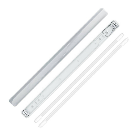 Zestaw Oprawa Hermetyczna 2x120cm + Odbłyśnik + 2x18W 4000K (EKH9835) - Eko-Light