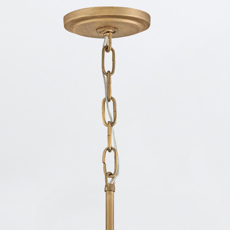 Lampa wisząca Twyla - 1 źródło światła - Oksydowane złoto (QN-TWYLA-1P-BNG) - Quintiesse
