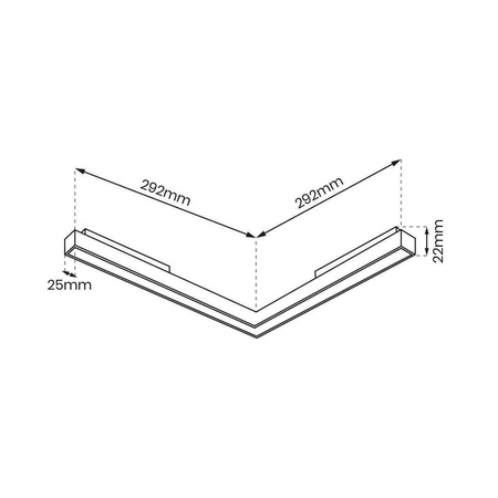 MAGNETIC TRACK 24W LED 3000K (ML8929) - Milagro