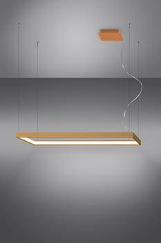 Lampa wisząca TUULA M złoty LED 4000K (TH.164) - Thoro Lighting