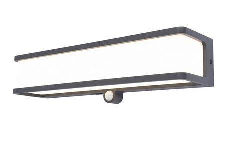 Kinkiet Solarny Zew. DOBLO Kol. Szary 4000K (6943801125) - Lutec