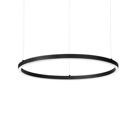 Lampa wisząca ORACLE SLIM Czarny (ORACLE_SLIM_SP_D090_ROUND_4000K_ON-OFF_BK) - Ideal Lux