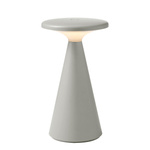 MAXLIGHT T0064 LAMPA STOŁOWA FUNGHI SZARA IP44
