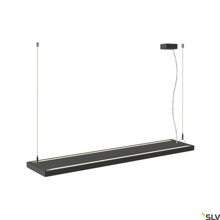 Ściemnialna lampa wisząca WORKLIGHT PRO 120 DALI, Touch, czarna (1007468) - SLV