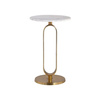 RICHMOND stolik CELINE 40 - marmur, złota podstawa (825191) - Richmond Interiors