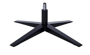 Noga i uchwyt fotel EGG SZEROKI BLACK - stal lakierowana na czarno (HE-066.LEG.BLACK) - King Home