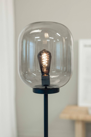Lampa Podłogowa BROOKLYN 1L Black/Smoke   (108425) - Markslojd