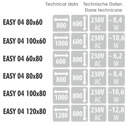 Lustro EASY 04 (EASY04) - MCJ