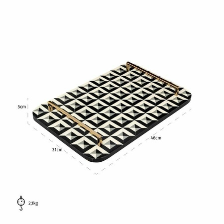 RICHMOND taca dekoracyjna BIRTE (-TR-0025) - Richmond Interiors