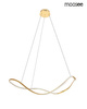 MOOSEE lampa wisząca WAVES 100 złota (MSE1501100592) - Moosee