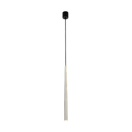 Lampa wisząca PIANO BLACK GOLD 1 (10116) - TK Lighting
