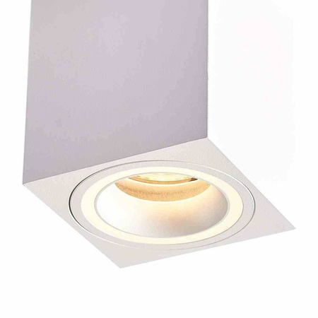 Bima Ring Square White 1xGU10 (ML7684) - ECO-LIGHT