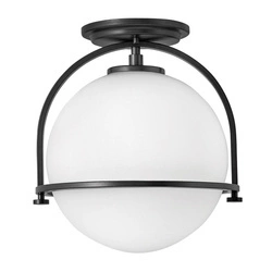 Lampa sufitowa Somerset - Czarny (QN-SOMERSET-F-O-BK) - Quintiesse