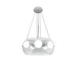 Ozdobna lampa wisząca AUDI 10 SP5 (016863) Ideal Lux - transparentna