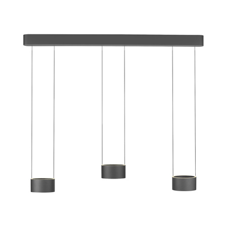 PURE CLIPSE LAMPA WISZĄCA SZARA (2473-15) - Paul Neuhaus