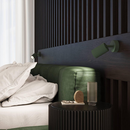 Plafon KARBON 2 zielony oliwkowy (SL.1618) - Sollux Lighting